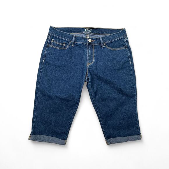 Old Navy The Diva Cuffed Capri Stretch Jeans Women's 10 * READ * - Picture 1 of 5